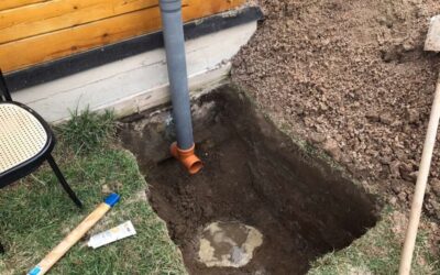 Дренажна система для септика після монтажу