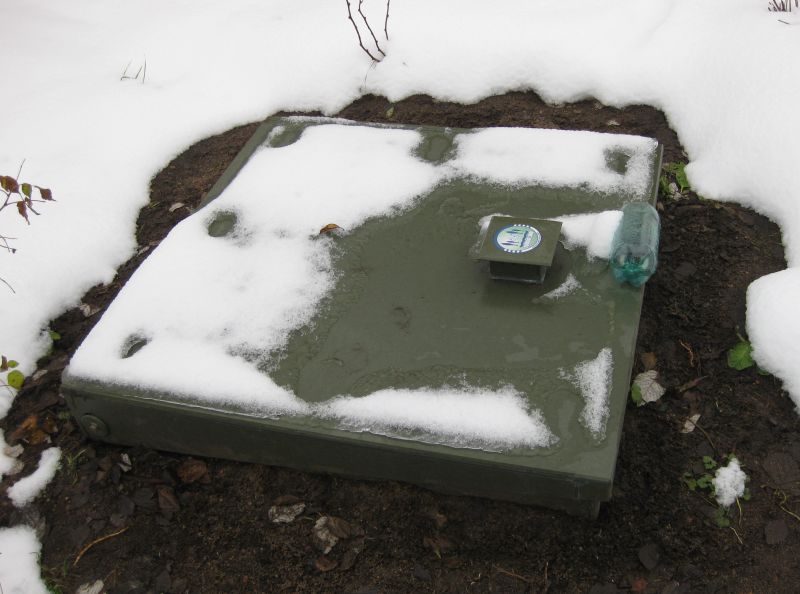 Утеплення септика взимку